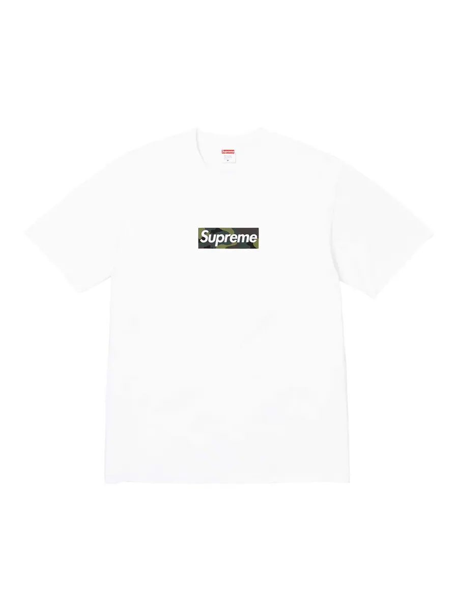 Футболка Supreme Box Logo Tee, белы — изображение 1 из 3, белый