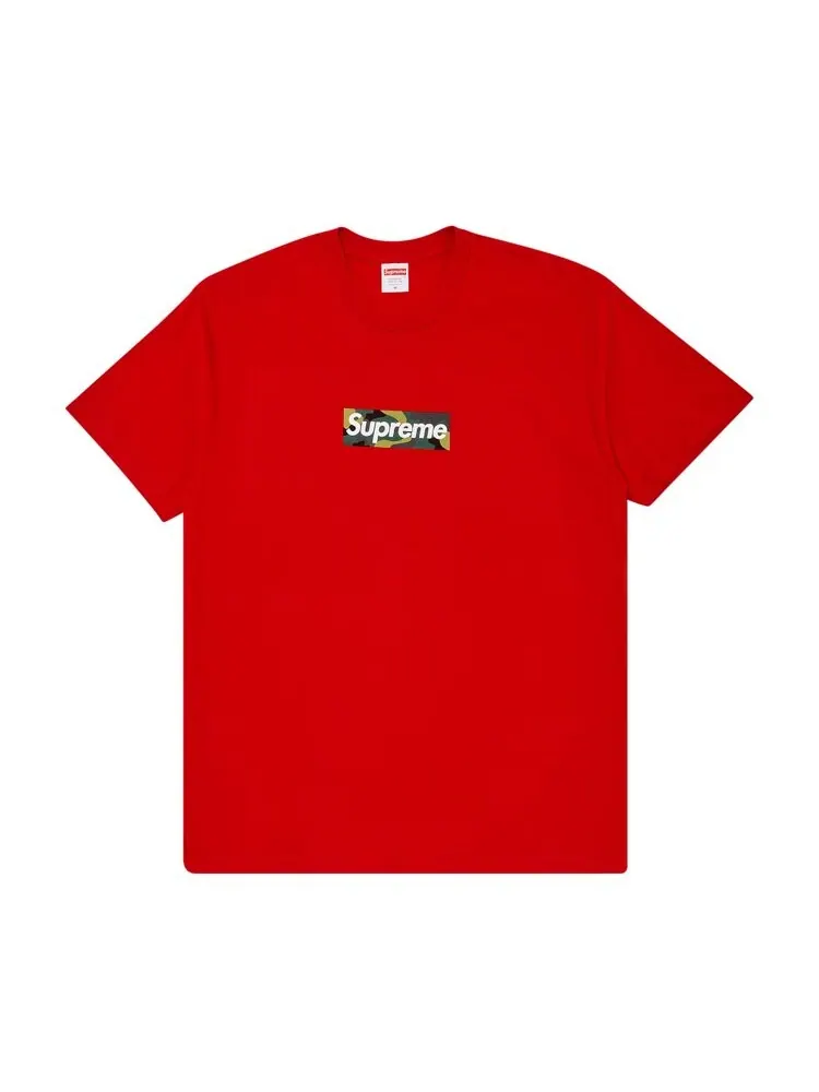 Футболка Supreme Box Logo 'Red' — изображение 1 из 2, красный