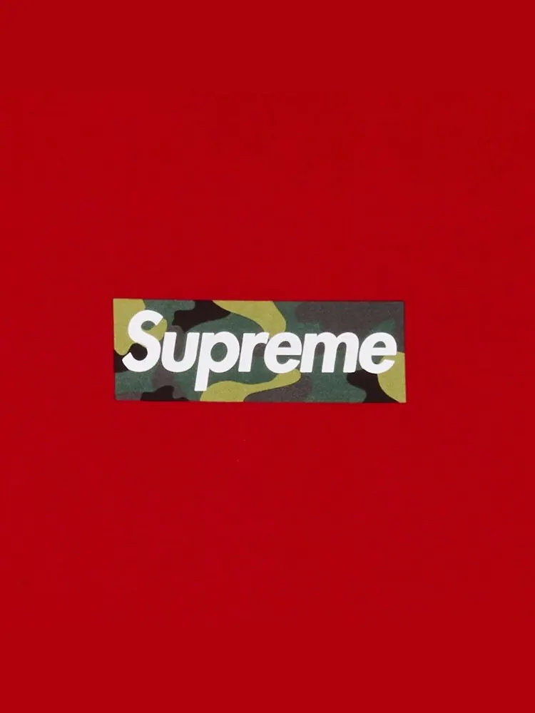 Футболка Supreme Box Logo 'Red' — изображение 2 из 2, красный