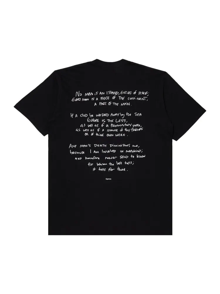 Футболка Supreme x Corteiz Rules The World — изображение 2 из 3, черный