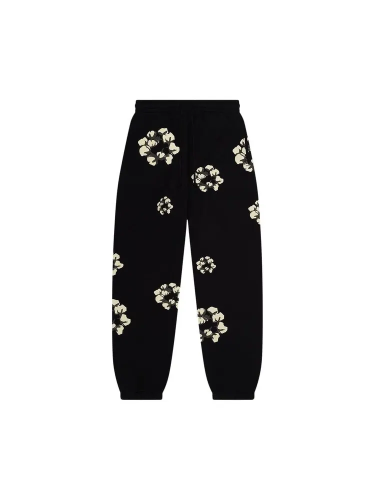 Спортивные брюки Denim Tears x Cactus Plant Flea Market Cactus Tears Wreath Sweatpants Black — изображение 1 из 2, черный