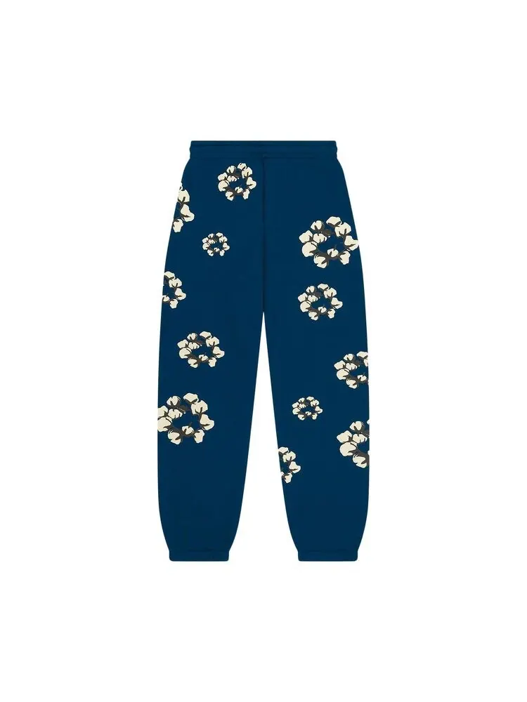 Спортивные брюки Denim Tears x Cactus Plant Flea Market Cactus Tears Wreath Sweatpants Navy — изображение 2 из 2, темно-синий