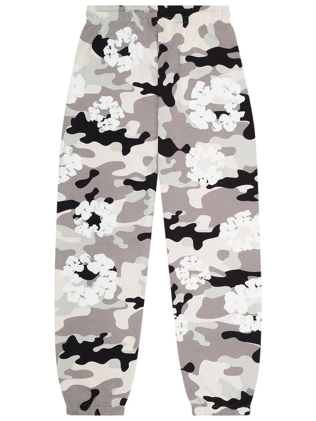 Спортивные штаны Denim Tears Wreath Sweatpant 'White Camo' — изображение 2 из 2, белый