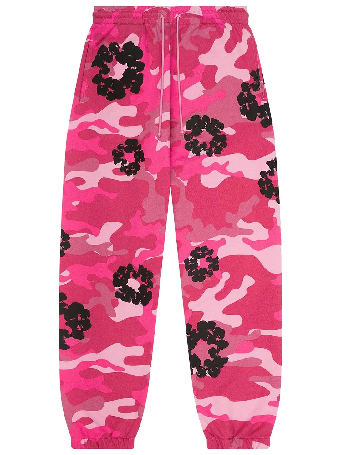 Спортивные штаны Denim Tears Wreath Sweatpant 'Pink Camo' — изображение 1 из 2, розовый