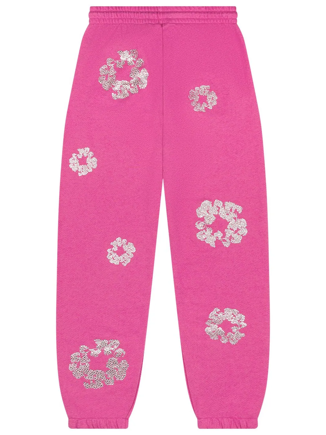 Спортивные штаны Denim Tears Cashmere Swarovski Cotton Wreath Sweatpants 'Pink' — изображение 2 из 2, розовый