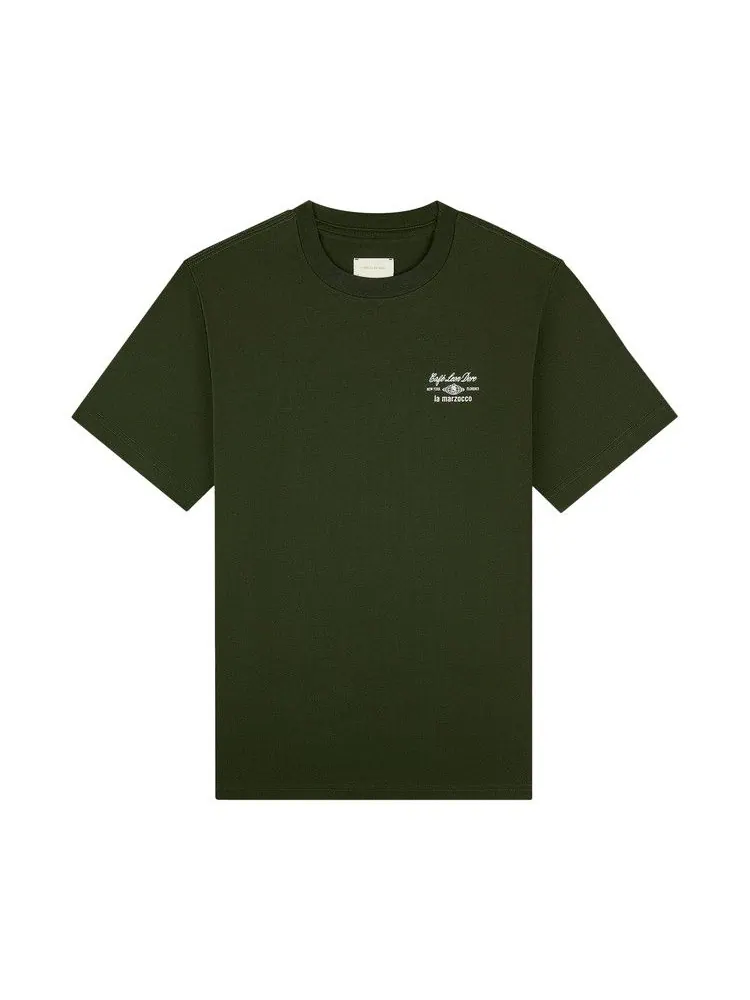 Футболка Aimé Leon Dore Café Leon Dore La Marzocco Tee — изображение 1 из 2, зеленый