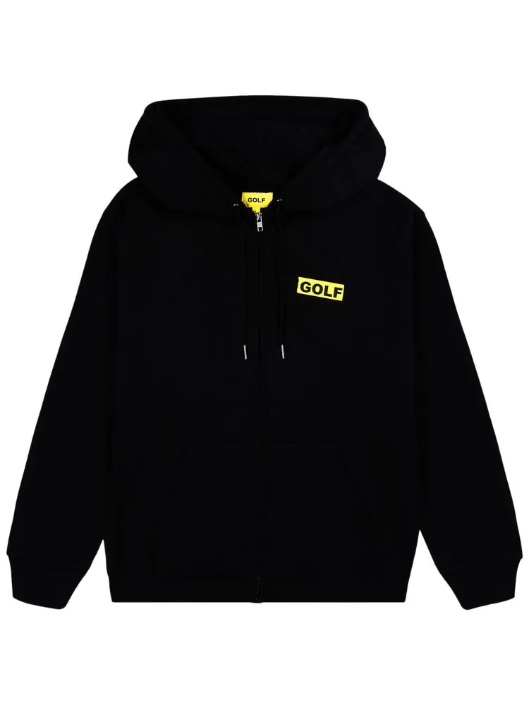 Худи Golf Wang Collage Zip Up Hoodie Black