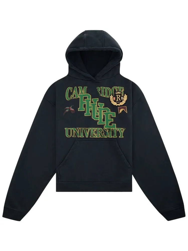 Худи Rhude University Hoodie 'Vintage Black'