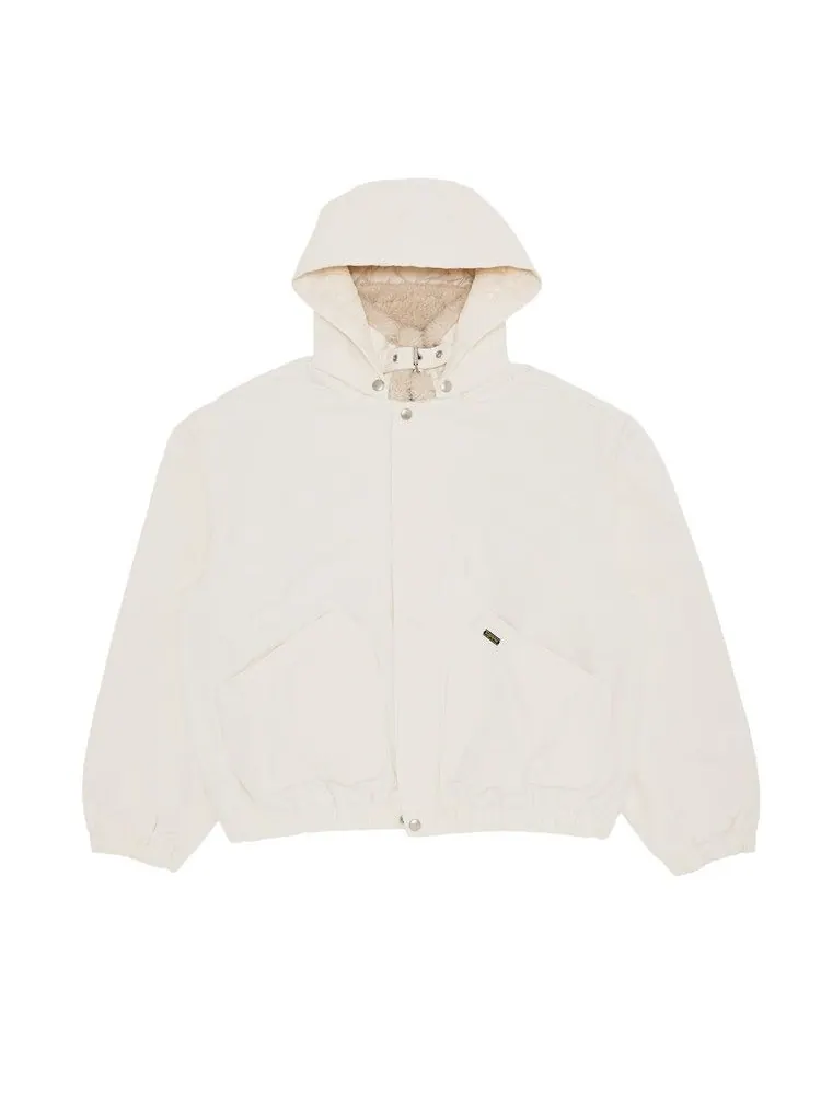Куртка Supreme Faux Shearling Lined Bomber Jacket — изображение 1 из 3, белый