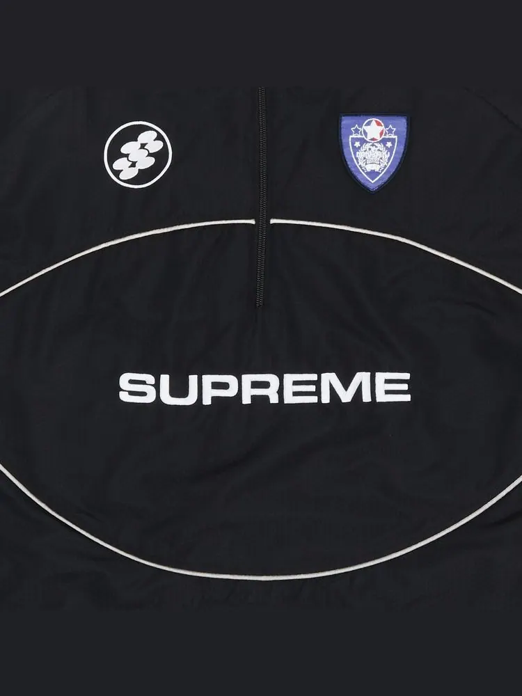 Пуловер Supreme Reflective Piping Pullover Black — изображение 3 из 3, черный