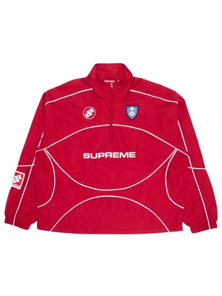 Пуловер Supreme Reflective Piping Pullover Red — изображение 1 из 3, красный