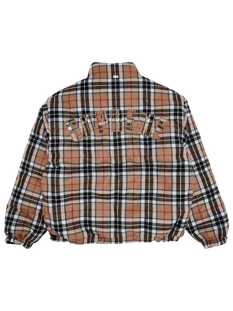 Куртка Supreme Reversible Puffer Jacket — изображение 5 из 5, черный