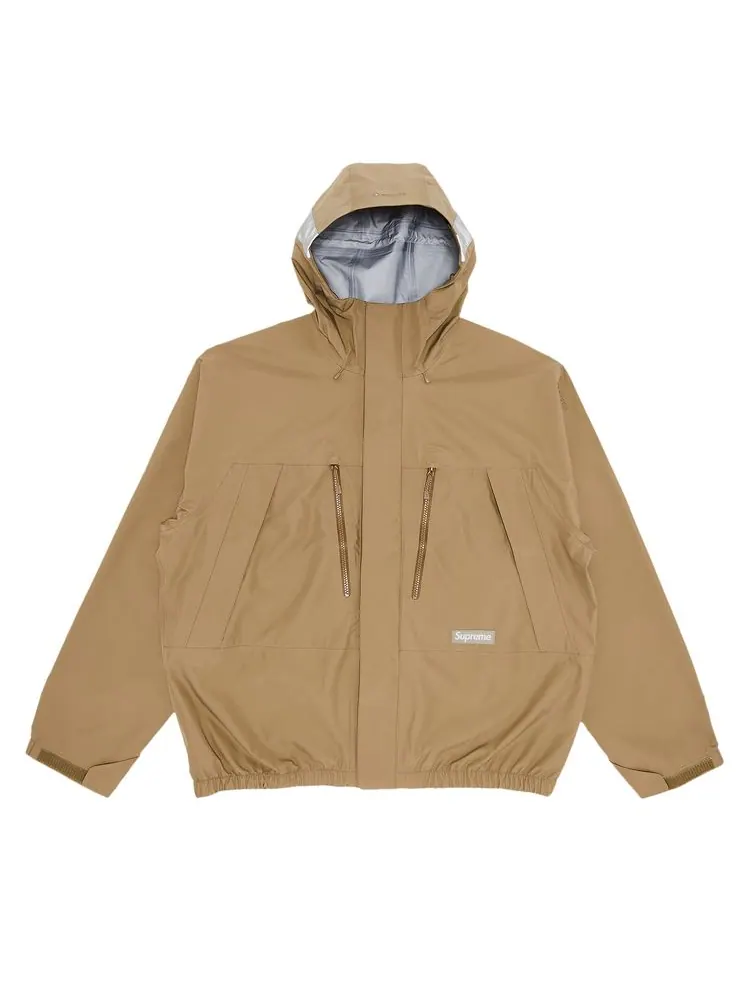 Куртка Supreme GORE-TEX Taped Seam Shell Jacket 'Tan' — изображение 1 из 3, бежевый