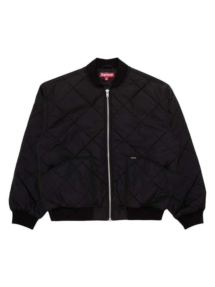 Куртка Supreme AOI Quilted Work Jacket — изображение 1 из 3, черный