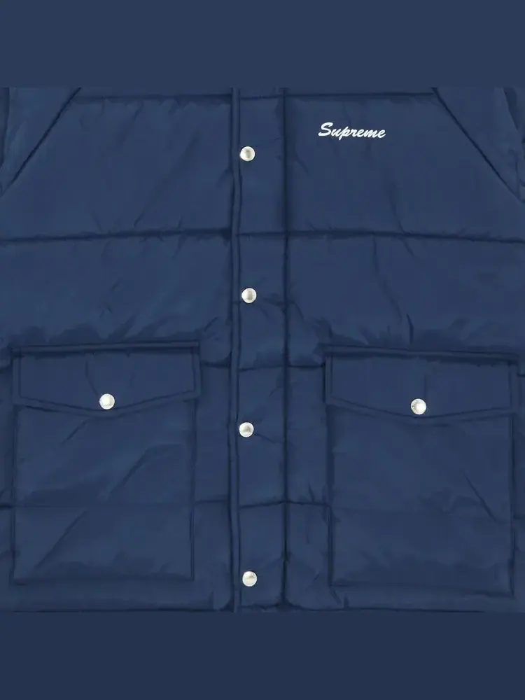 Куртка Supreme x Jane's Addiction Mechanics Jacket 'Navy' — изображение 3 из 3, синий