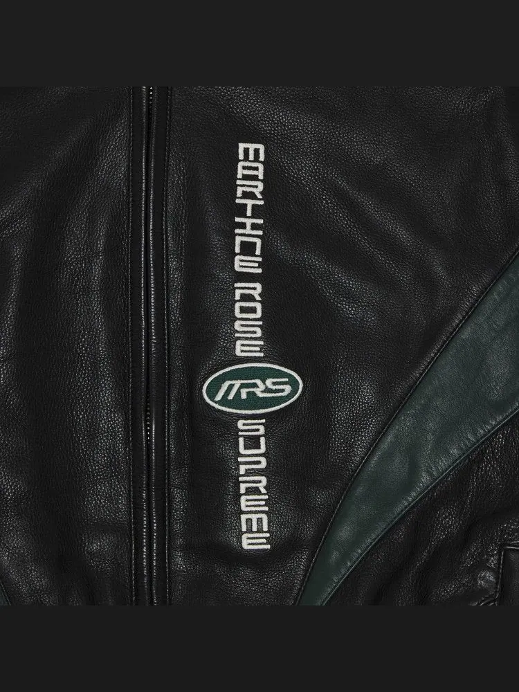 Куртка Supreme x Martine Rose Leather Jacket — изображение 3 из 3, черный