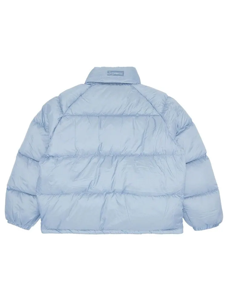 Куртка Supreme 700-Fill Down Lightweight Puffer Jacket — изображение 2 из 3, светлый синий