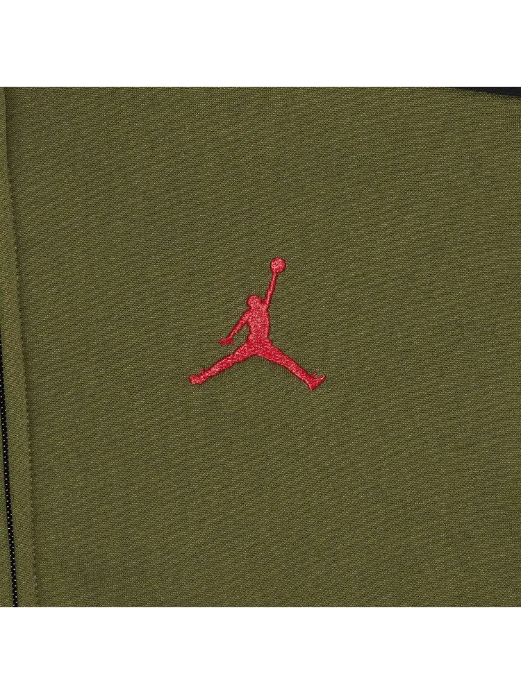 Спортивная куртка Supreme x Jordan Tricot Track Jacket — изображение 3 из 3, оливковый