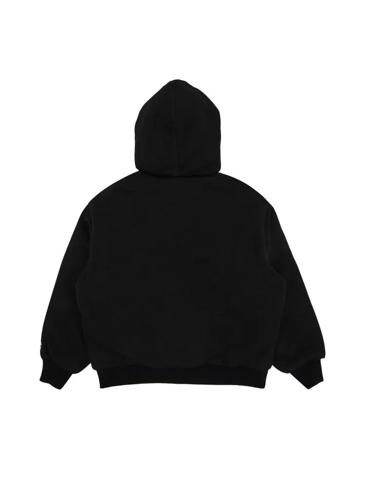 Толстовка Supreme x The North Face Down Filled Zip Up Hooded Sweatshirt — изображение 2 из 3, черный