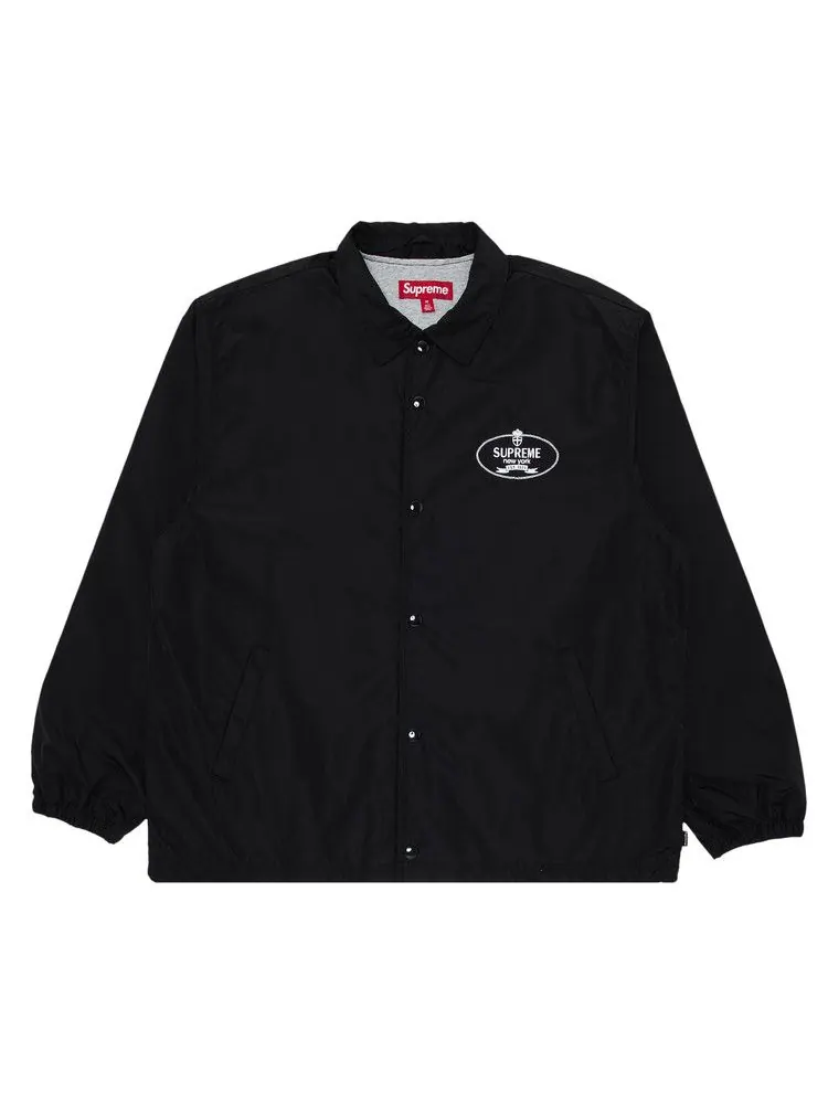 Куртка Supreme Crest Coaches Jacket — изображение 1 из 3, черный