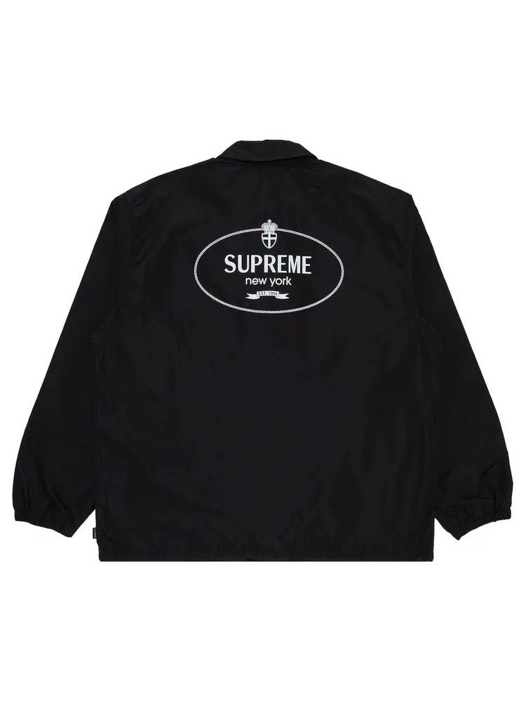 Куртка Supreme Crest Coaches Jacket — изображение 2 из 3, черный