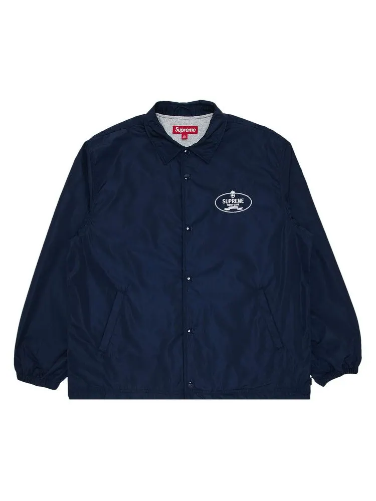 Куртка Supreme Crest Coaches Jacket — изображение 1 из 3, темно-синий