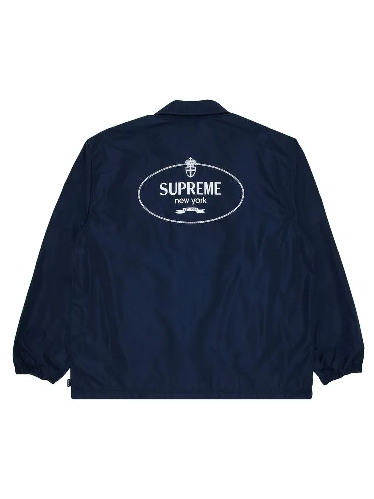 Куртка Supreme Crest Coaches Jacket — изображение 2 из 3, темно-синий