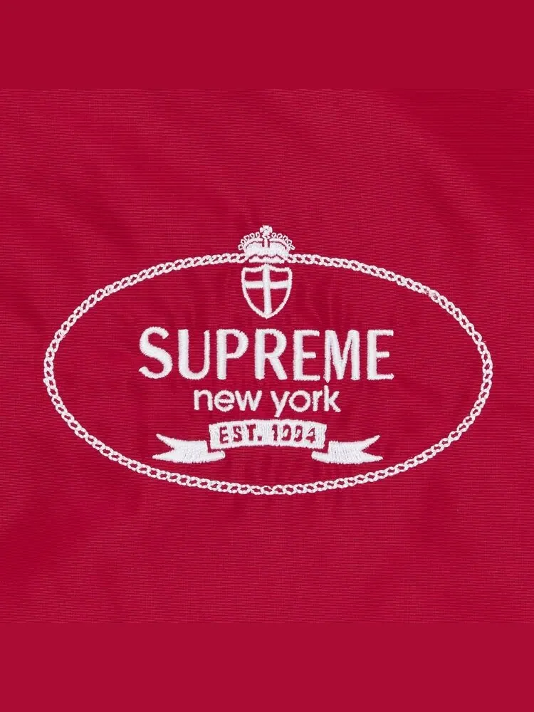 Куртка Supreme Crest Coaches Jacket Red — изображение 3 из 3, красный