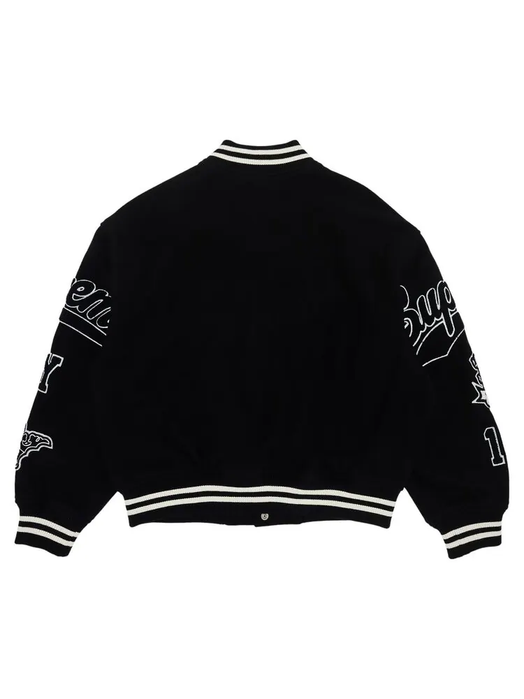 Куртка Supreme Veritas Varsity Jacket — изображение 2 из 3, черный