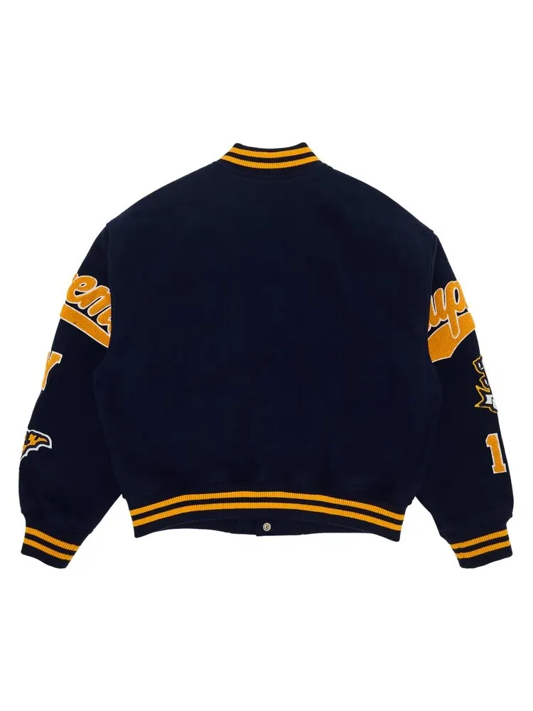 Куртка Supreme Veritas Varsity Jacket — изображение 2 из 3, темно-синий