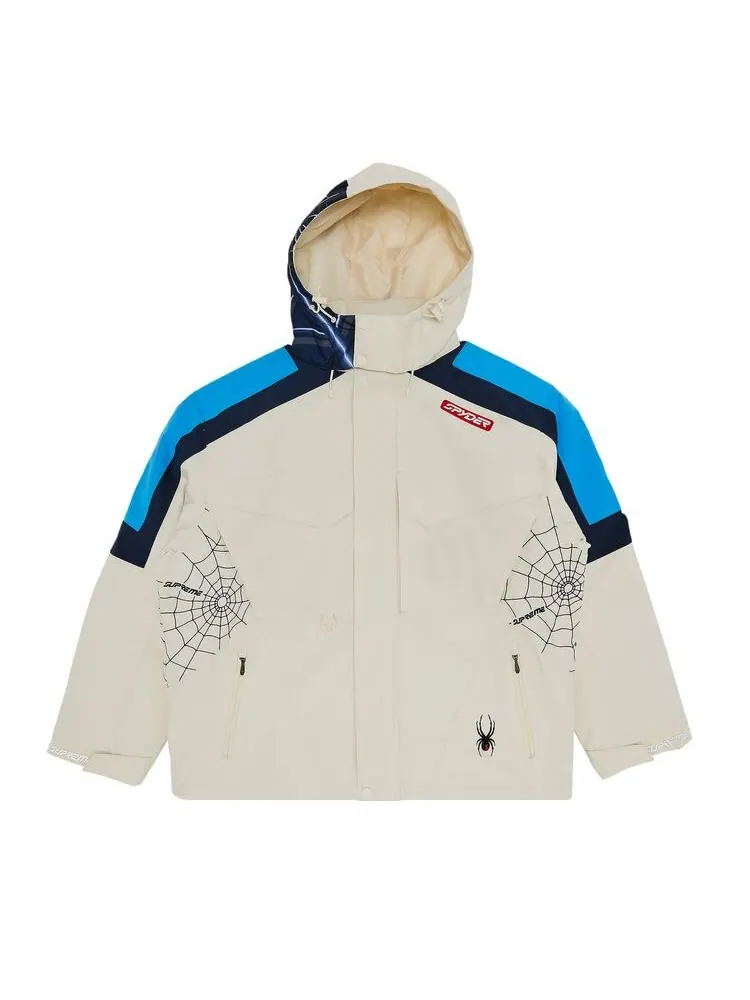 Куртка Supreme x Spyder Technical Jacket Stone — изображение 1 из 3, серый