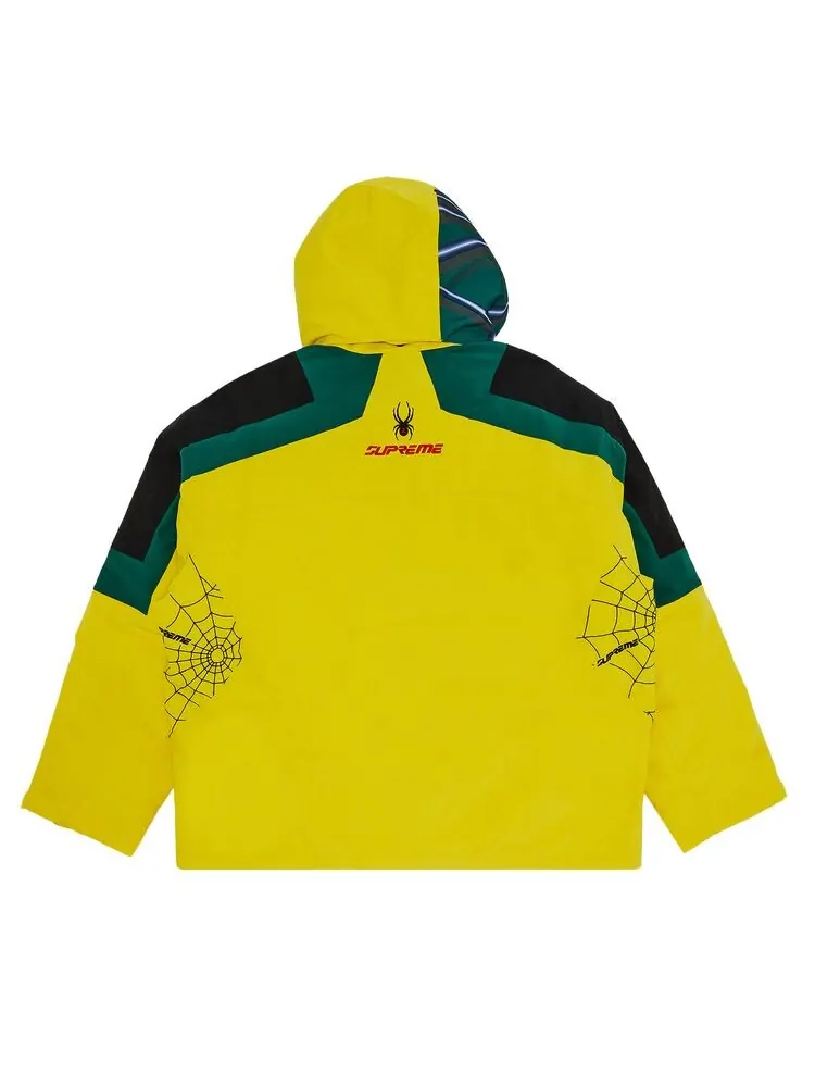 Куртка Supreme x Spyder Technical Jacket Yellow — изображение 2 из 3, желтый