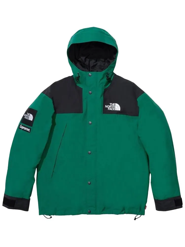 Куртка Supreme x The North Face Mountain Jacket 'Green' — изображение 1 из 2, зеленый