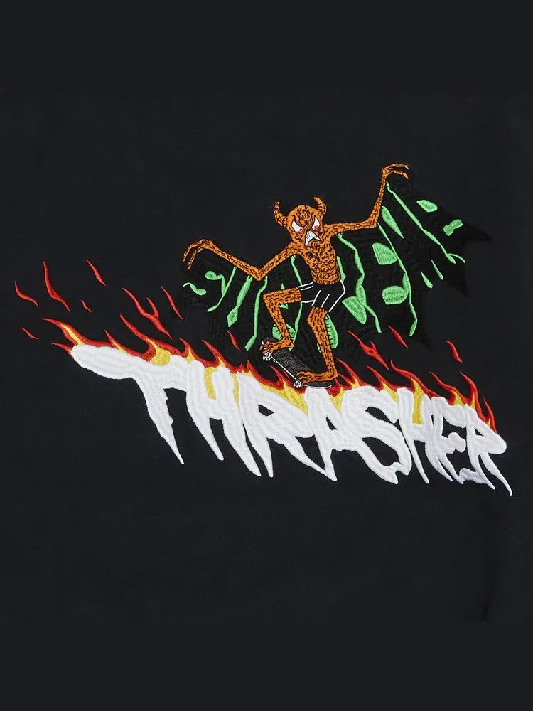 Куртка Supreme x Thrasher Hooded Work Jacket — изображение 3 из 3, черный