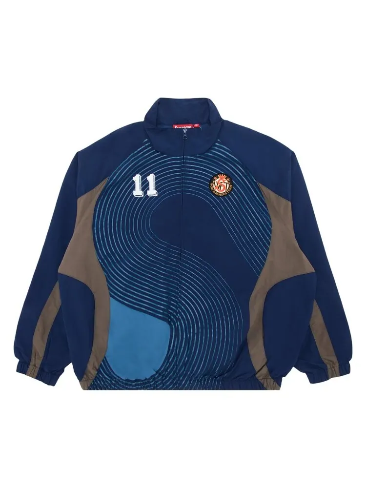 Куртка Supreme S Logo Track Jacket — изображение 1 из 3, темно-синий