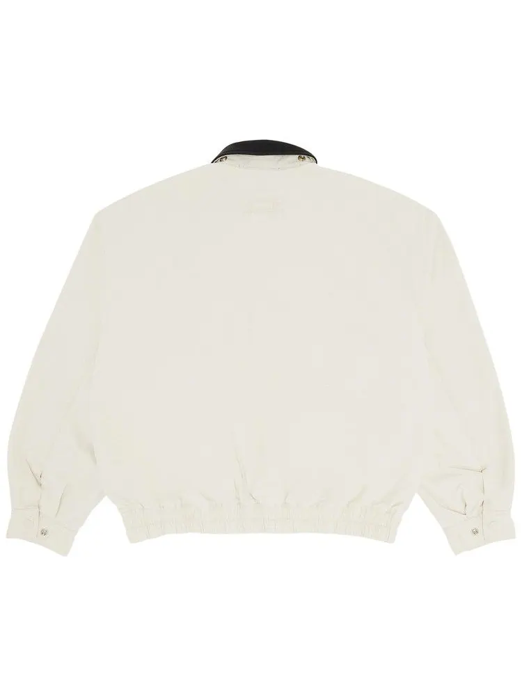 Куртка Supreme Leather Collar Utility Jacket — изображение 2 из 3, серый