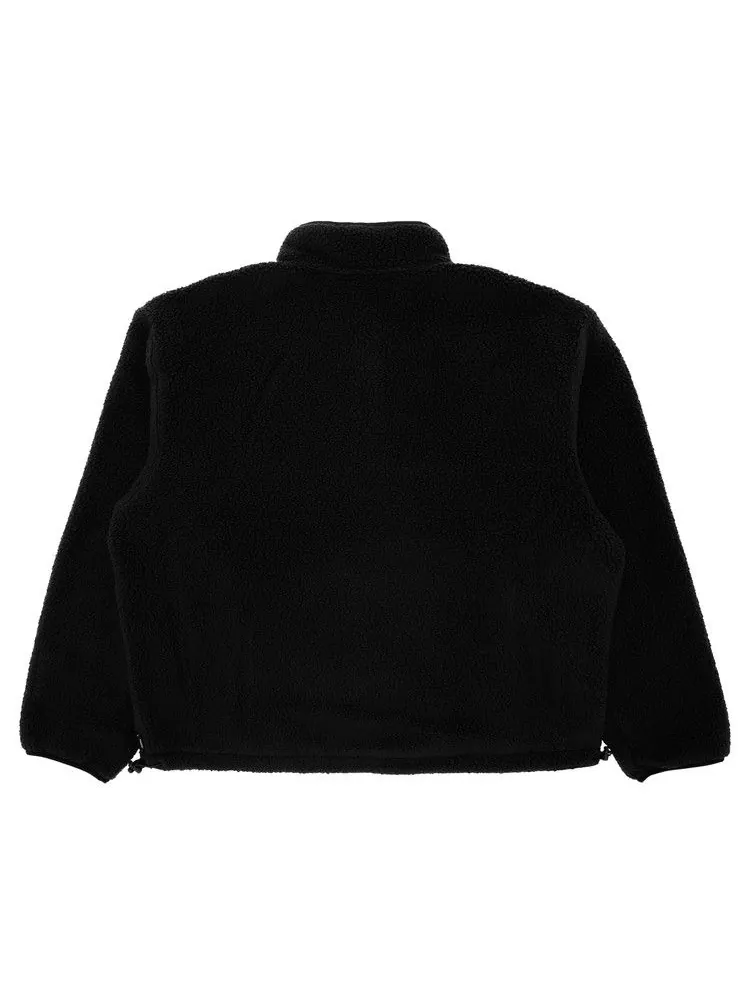 Куртка Supreme Polartec Shearling Reversible Pullover — изображение 2 из 5, черный