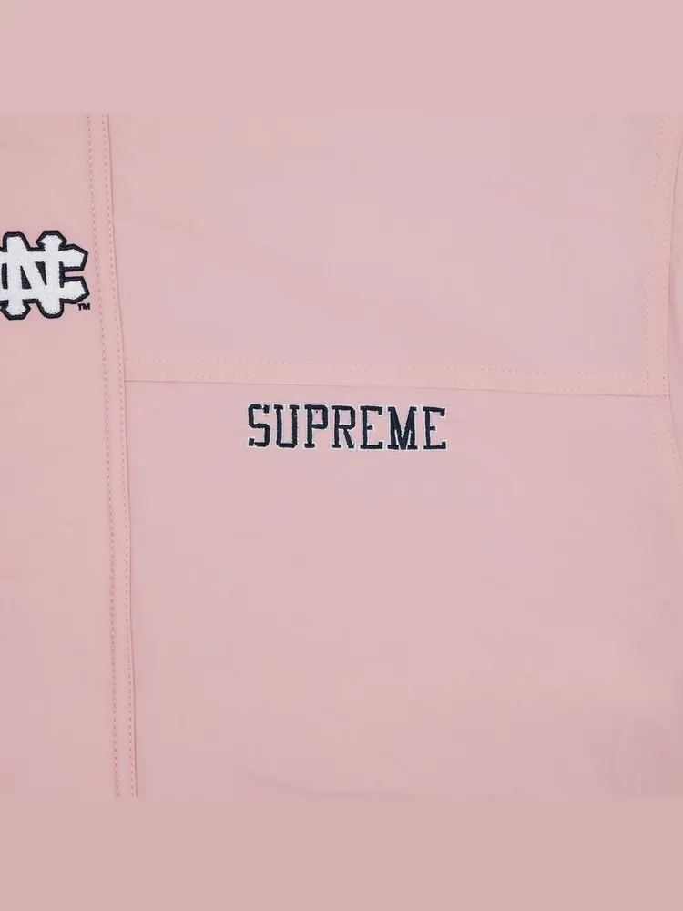 Куртка Supreme x Mitchell & Ness NCAA Hooded Stadium — изображение 3 из 3, розовый