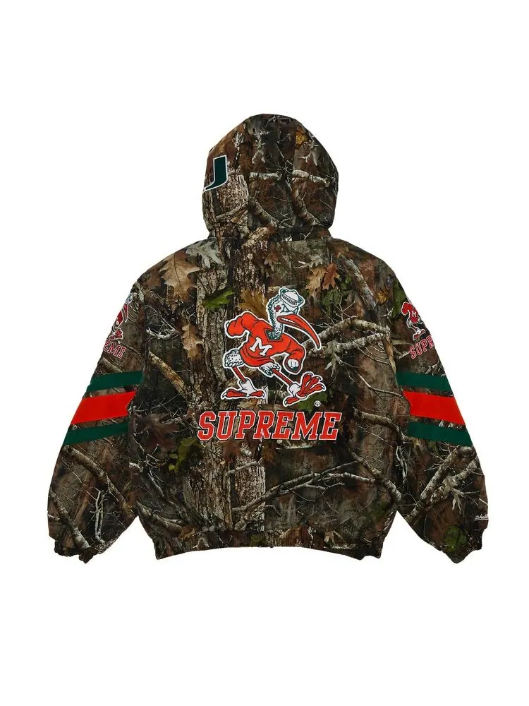 Куртка Supreme x Mitchell & Ness NCAA Hooded Stadium — изображение 2 из 3, мульти