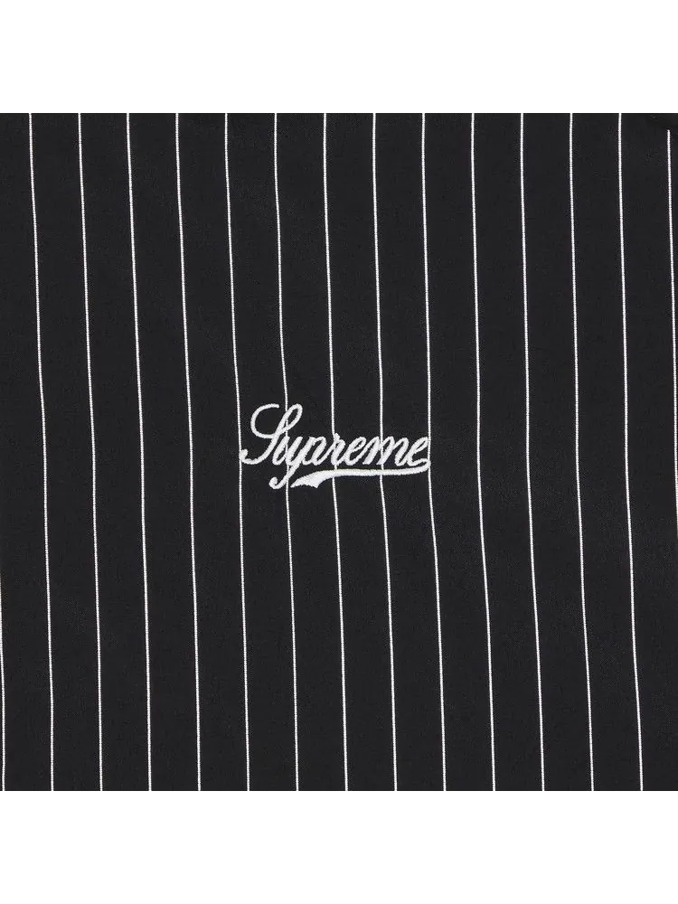 Спортивная куртка Supreme Reflective Pinstripe Track Jacket — изображение 3 из 3, черный