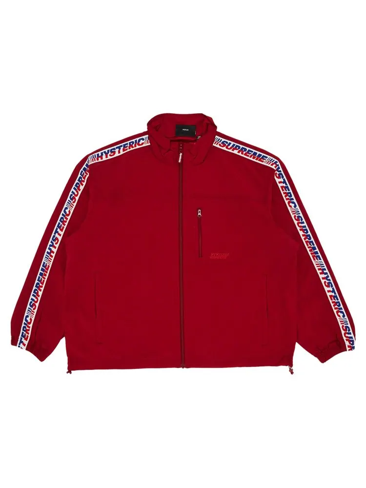 Куртка Supreme x HYSTERIC GLAMOUR Track Jacket 'Red' — изображение 1 из 3, красный