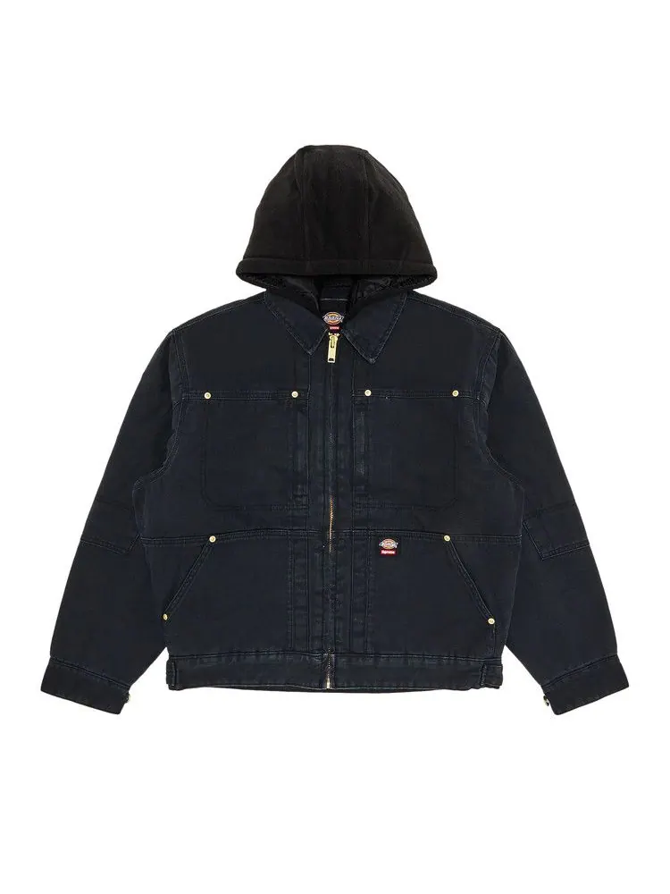Куртка Supreme x Dickies Hooded Work Jacket — изображение 1 из 3, черный