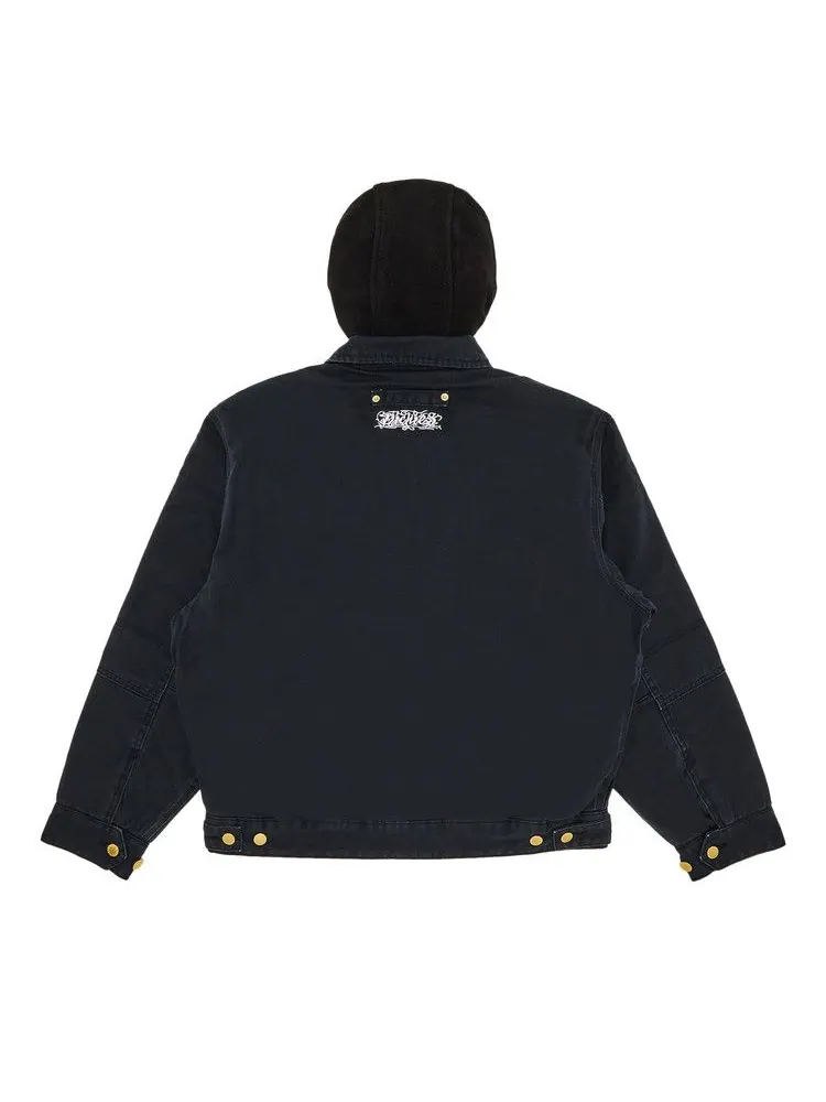 Куртка Supreme x Dickies Hooded Work Jacket — изображение 2 из 3, черный