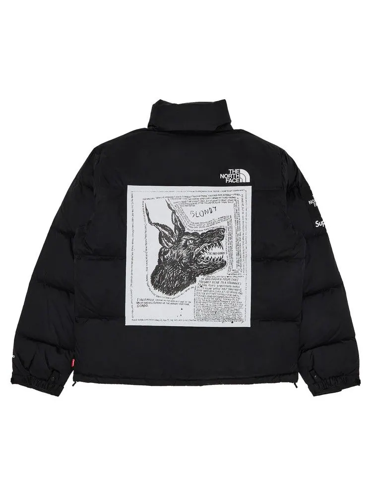 Куртка Supreme x The North Face Nuptse Jacket — изображение 2 из 3, черный