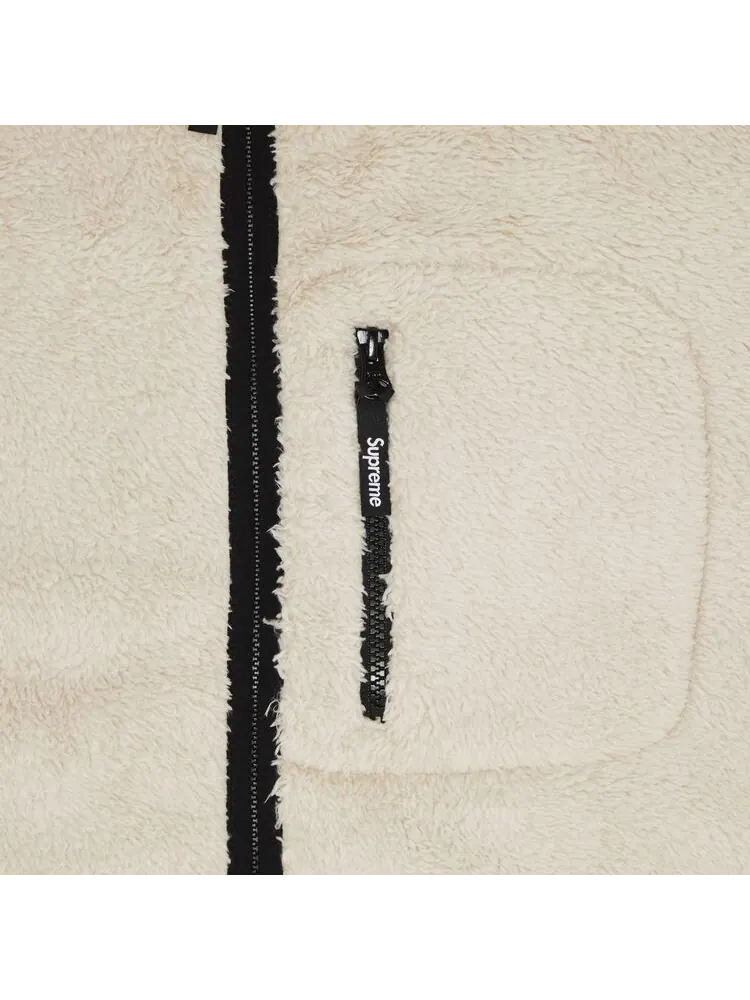 Куртка Supreme Kate Moss Fleece Jacket Natural — изображение 3 из 3, прозрачный