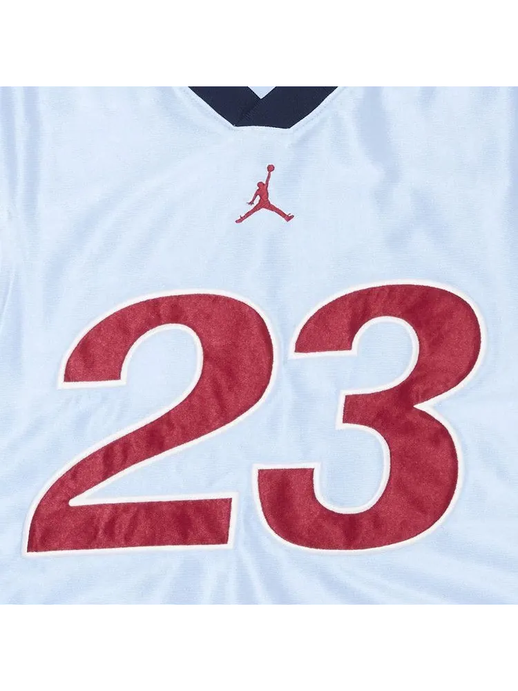 Джерси Supreme x Jordan Warm Up Jersey — изображение 3 из 3, светлый синий