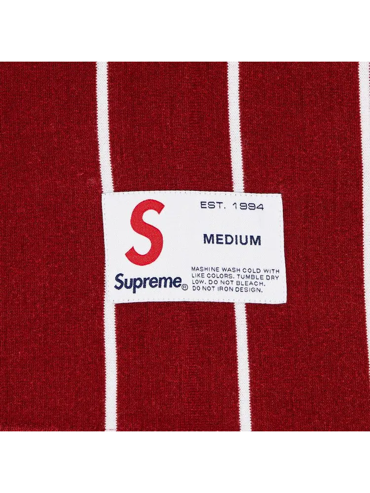 Топ Supreme Stripe Raglan Long-Sleeve Top — изображение 3 из 3, коричневый