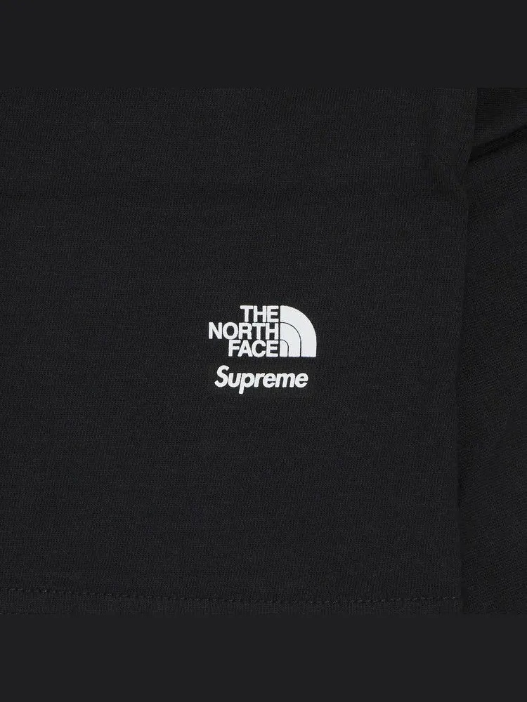Топ Supreme x The North Face Short-Sleeve Top — изображение 3 из 3, черный