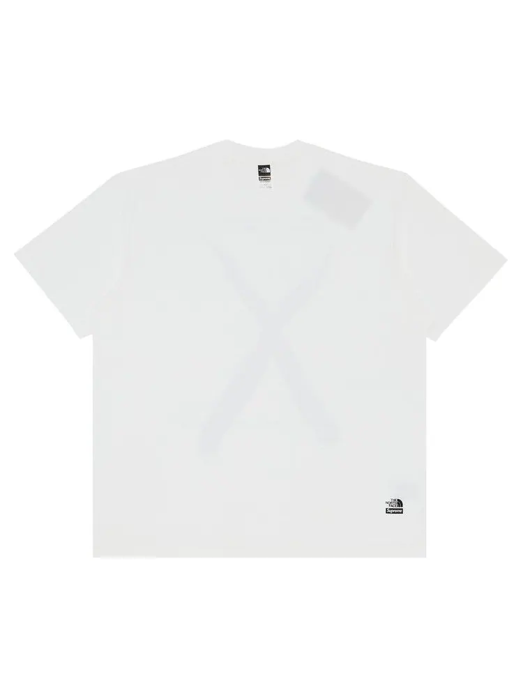 Футболка Supreme x The North Face Short-Sleeve Top 'White' — изображение 1 из 3, белый