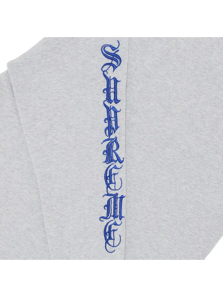 Топ Supreme Old English Long-Sleeve Top — изображение 2 из 2, серый